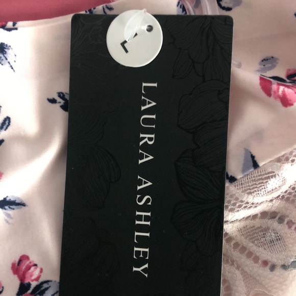 Laura Ashley S/5 Lace Trimned Pantues No Show L - Picture 8 of 10